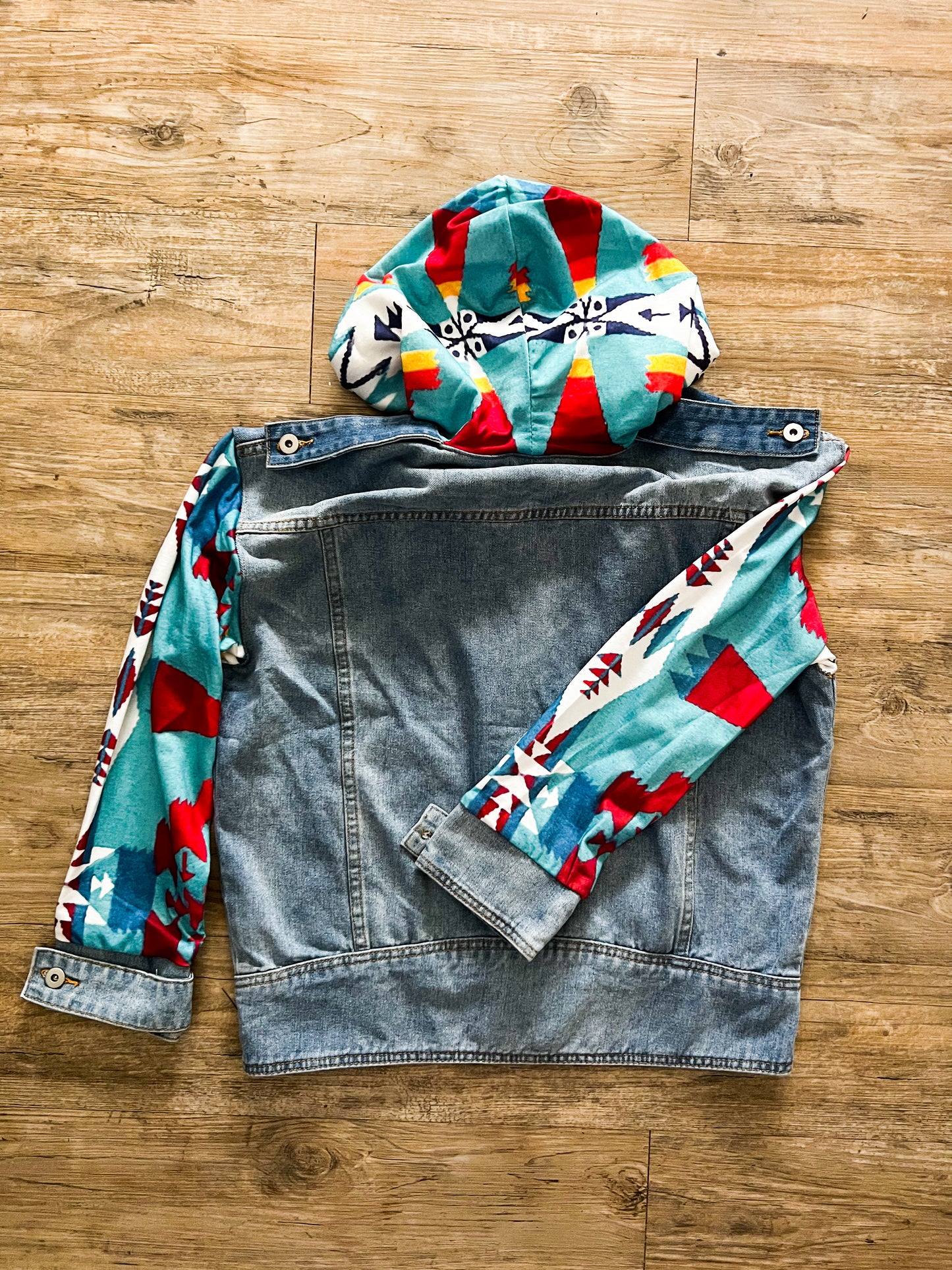 AZTEC DENIM JACKET